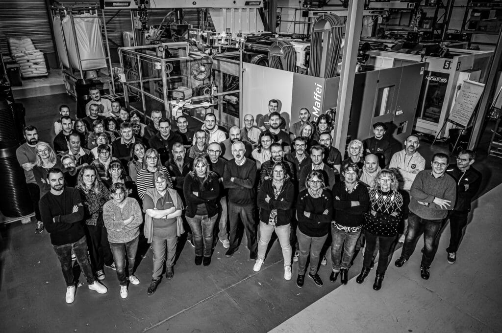 L'équipe de Triple C - Spécialistes en injection plastique