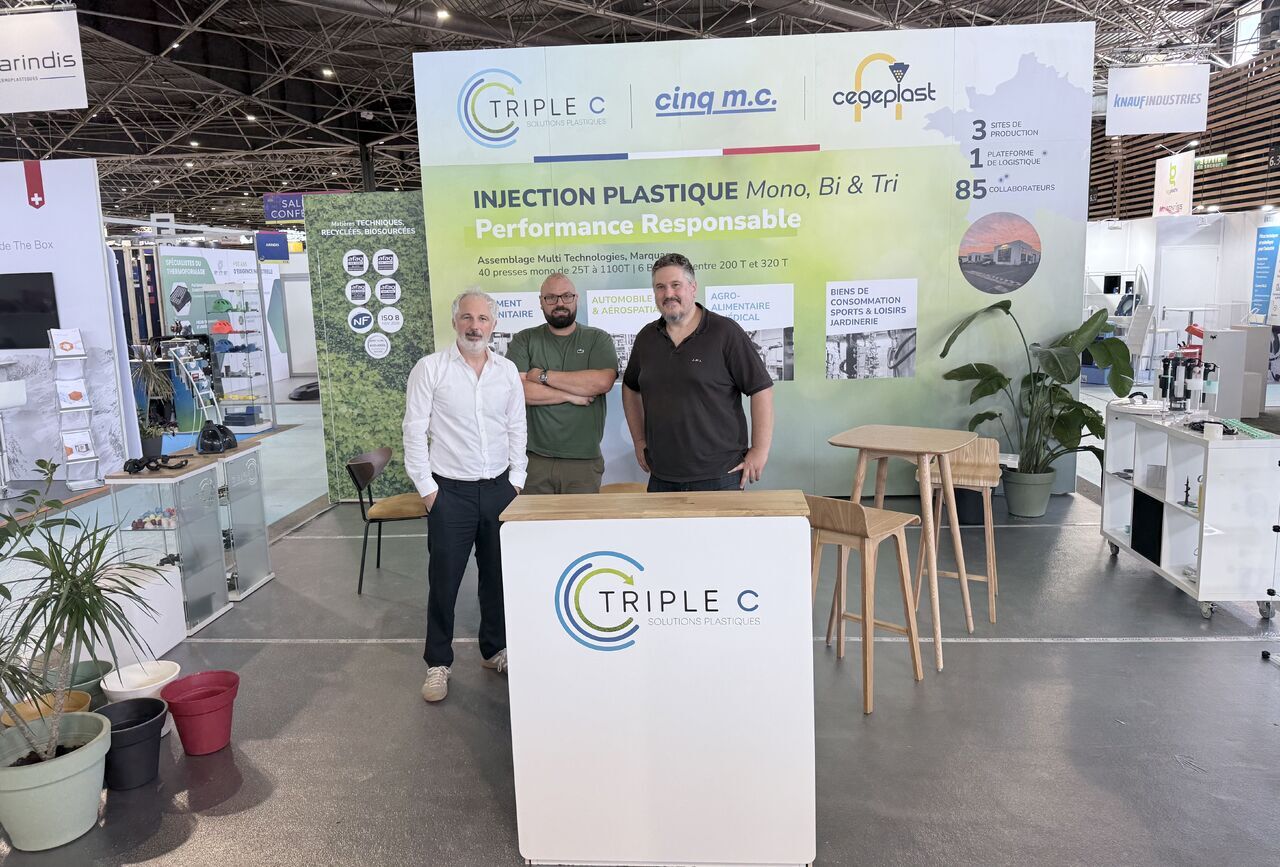 CEGEPLAST rejoint le Groupe TRIPLE C : quatre sociétés au service de la plasturgie française