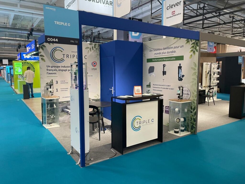 Stand TRIPLE C C044 au salon IDEOBAIN 2026