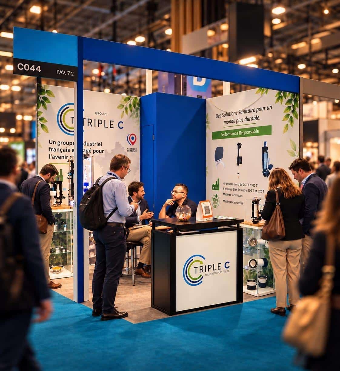TRIPLE C au salon IDEOBAIN 2026 : l&rsquo;injection plastique au service du sanitaire et du bâtiment